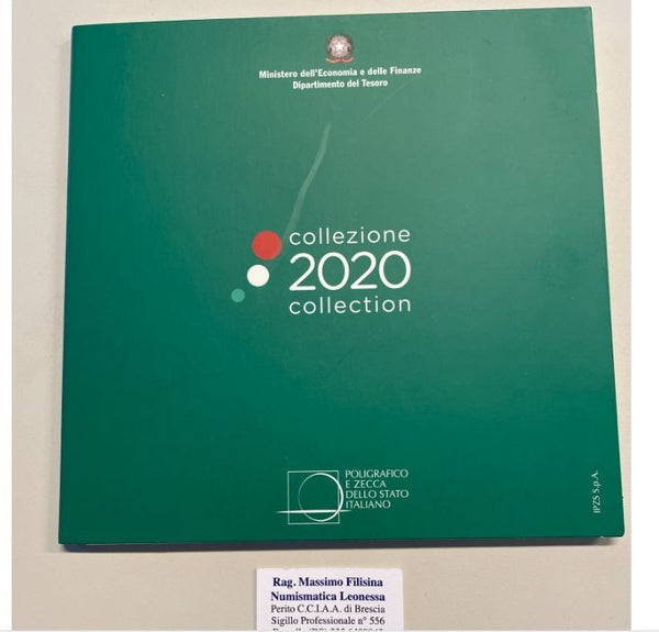 NL* ITALIA Repubblica Divisionale 2020 8 Valori IN EURO FDC Set zecca