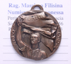 NL* ITALIA Medaglia Bronzo L'UNITA' 1924-1964 40° ANNIVERSARIO Clementi