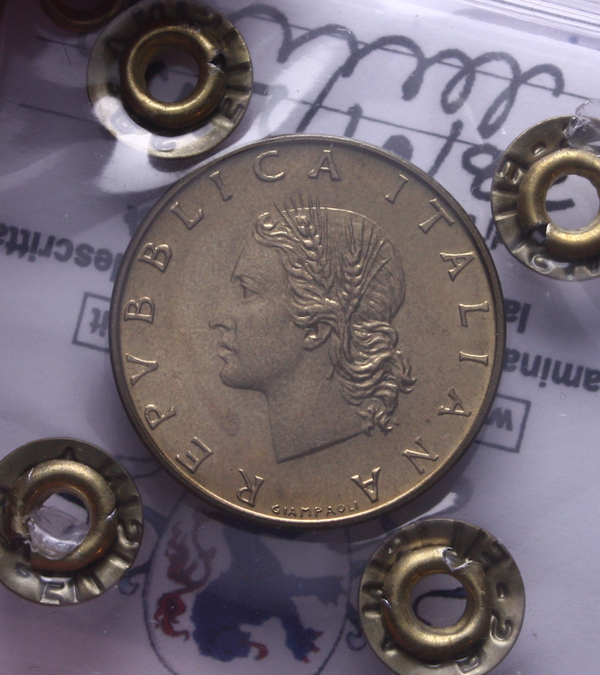 NL* ITALIA Repubblica 20 LIRE BRONZITAL 1970 VARIANTE CON P FDC Perizia Filisina
