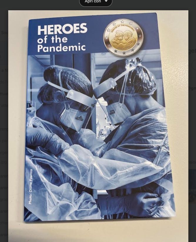 NL*MALTA 2 EURO 2021 HEROES OF THE  PANDEMIC rara FDC/ BRILLIANT UNC. Set zecca