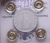 NL* Italia 5 LIRE DELFINO 1956 RARA MB Perizia Filisina Massimo