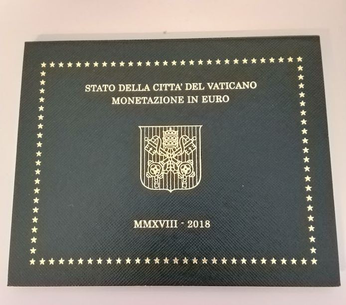 NL* CITTA' DEL VATICANO PAPA FRANCESCO Divisionale 2018 8 valori in euro FDC
