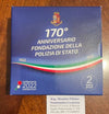 NL* ITALIA Repubblica 2 EURO 2022 170° Anniversario POLIZIA DI STATO Proof set