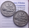 NL* CITTA' del VATICANO PIO XI Lotto 2 Monete 5 LIRE 1934 5 LIRE 1936 come foto