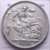 NL* INGHILTERRA REGINA VITTORIA CROWN Corona argento 1900 zecca Londra