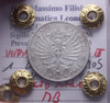 NL* VEIII 1 LIRA ARGENTO AQUILA SABAUDA 1905 MOLTO RARA R2 MB Perizia Filisina