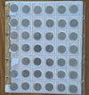 NL* ITALIA LOTTO 41 pezzi 5 LIRE DELFINO DAL 1988 AL 1994 FDC da rotolino