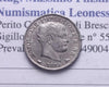 EN* LOMBARDY NAPOLEON I 5 Silver Soldi 1811 Milan INVERTED M VARIANT