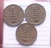 NL* Italy VEIII LOT OF 3 PIECES 5 CENTS EAR OF WHEAT 1920 1921 1922 as per photo
