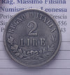 NL* ITALIA Savoia VEII 2 LIRE ARGENTO 1863 NAPOLI VALORE prezzo top