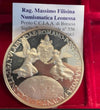 NL* ROME POPE PIUS XII Silver Medal 1956 EXTRAORDINARY 81st BIRTHDAY FDC