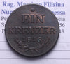 NL* AUSTRIA EIN 1 KREUZER 1816 A ECCELLENTE conservazione