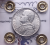 NL* CITTA' DEL VATICANO PIO XI 5 LIRE Ag. 1936 QFDC Perizia Filisina Massimo