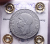 NL* VEIII Italia 1 LIRA  IMPERO 1943 XXI RARA *R* SPL/QFDC Perizia Filisina M