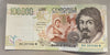 NL*BANCA ITALIA Banconota 100000 Lire CARAVAGGIO 6 MAGGIO 1994 Praticamente FDS*