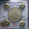 NL* ITALIA Repubblica 20 Lire BRONZITAL 2000 NC FDC Perizia Filisina Massimo