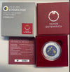 NL* AUSTRIA 25 EURO 2015 COSMOLOGIA ARGENTO E NIOBIO Fc in set zecca