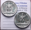 NL* VEIII Lotto 2 pezzi 5 LIRE Argento AQUILOTTO 1926 1928 * RARI come da foto