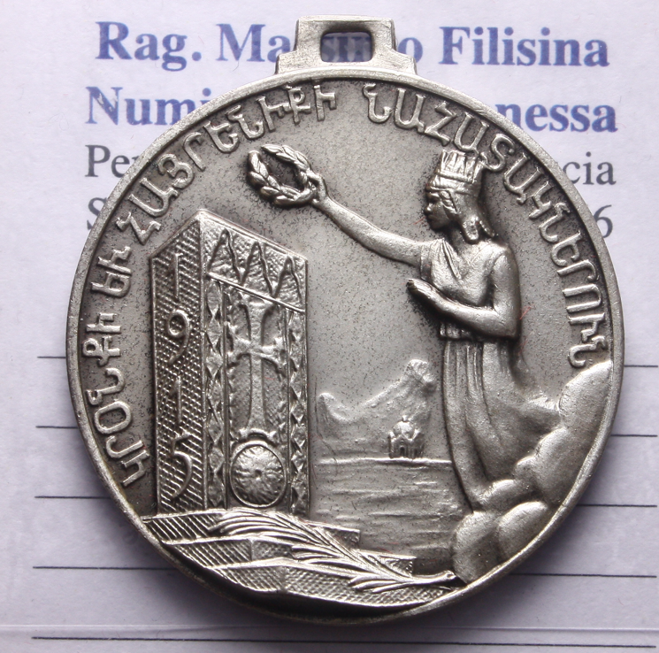 NL* ARMENIA Medaglia Commemorativa 1915-1965