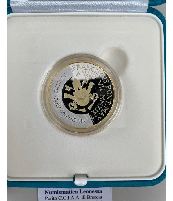 NL* VATICANO 10 Euro ORO E ARGENTO 2019 GIORNATA MONDIALE DELLA PACE PROOF set