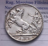 NL* VEIII ITALIA 10 Lire Argento BIGA 1927** 2 rosette eccellente conservazione