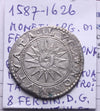 NL* MANTOVA FERDINANDO DUCA 8 SOLDI ARGENTO 1615 1626 Sole che ride e scritta