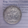 NL* VEIII 5 LIRE ARGENTO FECONDITA' 1936 XIV Eccellente conservazione *2