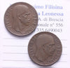 NL* Italy VEIII LOT 2 PIECES 5 CENTS COPPER 1936 XIV RARE and excellent