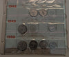 NL* ITALIA LOTTO 8 pezzi da 10 5 2 1 LIRE 1948 1949 1950 come da foto