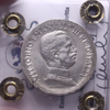 NL* VEIII 2 LIRE ARGENTO 1917 QUADRIGA BRIOSA RARA SPL colpetti Perizia Filisina
