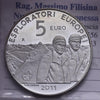 NL* SAN MARINO 5 EURO Argento 2011 ESPLORATORI EUROPEI PROOF