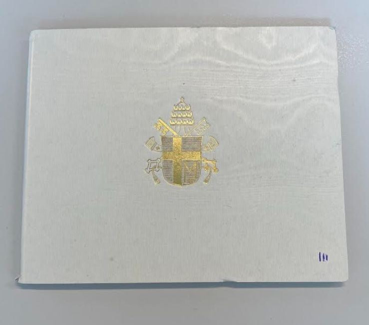 NL* VATICANO GIOVANNI PAOLO II Divisionale 1981 III con 500 Lire Argento FDC
