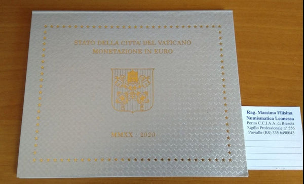 NL* CITTA' DEL VATICANO PAPA FRANCESCO Divisionale 2020 8 valori in euro FDC