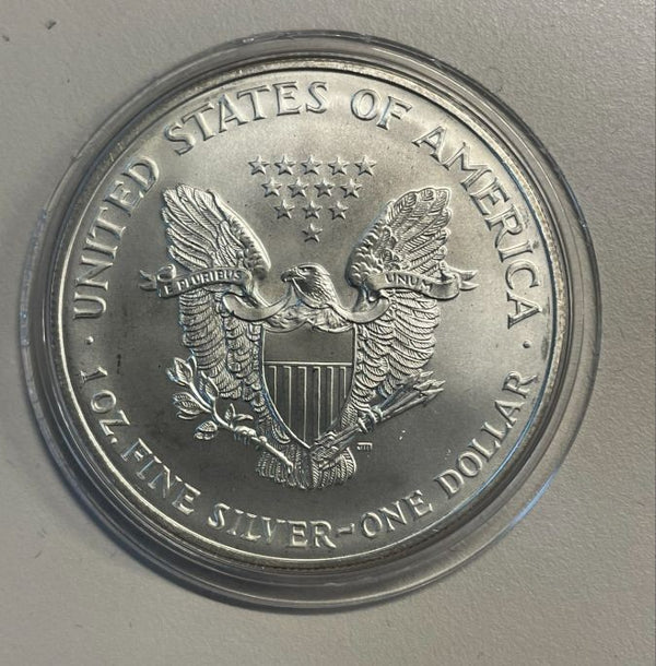 NL* STATI UNITI 1 DOLLARO ARGENTO 1997 1 ONCIA OZ ARGENTO PURO Liberty Walking