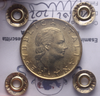 NL* Italia 200 LIRE 1978 MEZZALUNA IN INCUSO RARA QFDC Perizia Filisina * 3