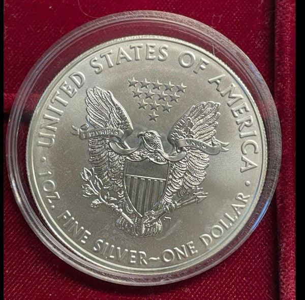 NL* U.S.A. 1 DOLLARO ARGENTO 2021 1 ONCIA ARGENTO PURO Liberty Walking-SILVER OZ