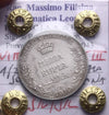NL* VEIII SOMALIA HALF RUPEE SILVER 1910 RARE AU/VF Filisina Appraisal M