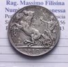 NL* VEIII ITALIA 10 Lire Argento BIGA 1927** 2 rosette come da foto *2