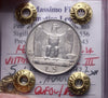 NL* VEIII Italia 5 LIRE ARGENTO AQUILOTTO 1927 ** Q.FDC/FDC Perizia Filisina M