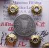 NL* VEII RE ELETTO 50 CENTESIMI Ag. 1860 FIRENZE VAR. BAFFO MB Perizia Filisina
