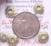 NL* VEIII Italia 10 CENTESIMI APE 1934 QFDC/FDC RAME ROSSO Perizia Filisina