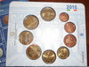NL* ITALIA Repubblica Divisionale 2010 9 Valori IN EURO FDC Set zecca
