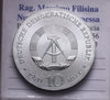 NL* D.D.R.  EST GERMANY 10 DM SILVER 1970 LUDWIG VAN BEETHOVEN FDC - Unc