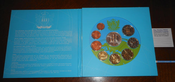 NL* SAN MARINO Divisionale 2008 con 5 euro ARGENTO ANNO INTERNAZIONALE TERRA FDC