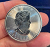 NL* CANADA 5 Dollari argento 2017 ONCIA ARGENTO PURO Foglia Acero Maple leaf OZ