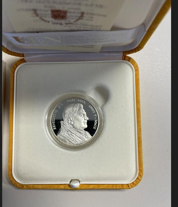 NL* VATICAN Pope BENEDICT XVI 10 Euro Silver 2009 CITY STATE PROOF mint set