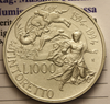 NL* ITALIA 1000 Lire ARGENTO 1994 IL TINTORETTO FDC FIOR DI CONIO da divisionale