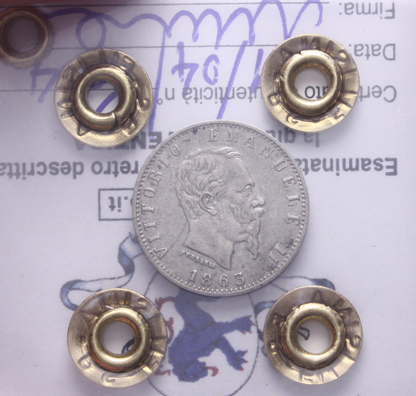 NL* VEII 20 CENTESIMI ARGENTO 1863 MILANO BB/SPL Perizia Filisina Massimo * 3