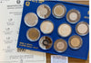 NL* ITALIA Divisionale 1990 TIZIANO 11 V con 500 LIRE ARGENTO PROOF Set