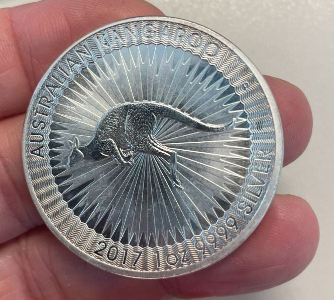 NL* AUSTRALIA 1 Dollaro argento 2017 ONCIA ARGENTO PURO CANGURO - SILVER OZ